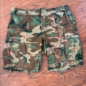 U.S. Army Camouflage Cargo Shorts